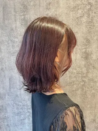 ミディアム カラー パーマ 【neo.】 Mahoのヘアスタイル