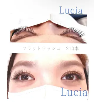 マツエク・マツパ LUCIA ルチアのマツエク・マツパデザイン