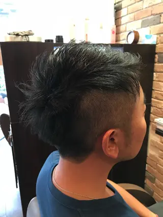 ショート メンズ Parfait 山本のヘアスタイル