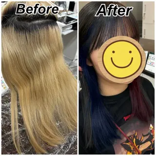 ロング カラー 暖色系カラー 🌼Kana🌼のヘアスタイル