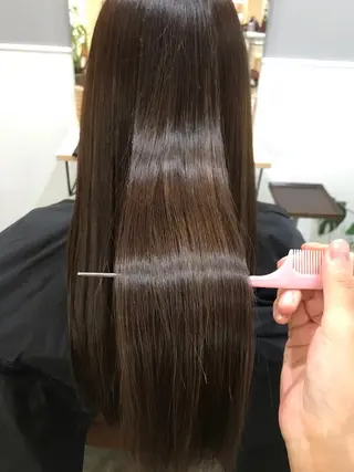 ロング miloc かおりのヘアスタイル