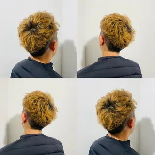 メンズ もにか🌞原宿/渋谷 🌝ブリーチカラーのヘアスタイル