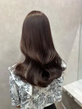 ロング 韓国カット/透明感 カラー/NANAMIのヘアスタイル