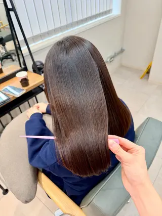 セミロング Trill所属・縮毛矯正/髪質改善 /SATOKOのヘアスタイル