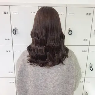 セミロング カラー ヘアアレンジ 🌼原宿JUICE／ official🌼のヘアスタイル