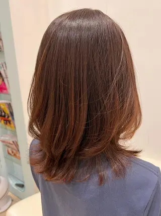 ミディアム 堀井 凌平のヘアスタイル