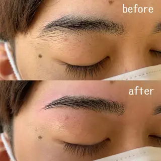 メンズ アイブロウ litva 鏡ほのかの眉毛・アイブロウイメージ