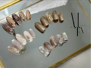 ネイル Mente by Initial所属・Mente YUIのネイルデザイン