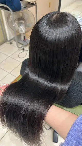 ロング ふかや まりかのヘアスタイル