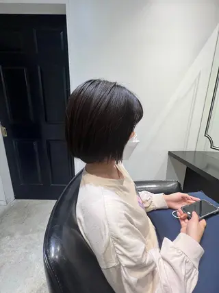 ショート パーマ COCO design所属・TR付きカット無料✨ ✨いのうえもなみのヘアスタイル