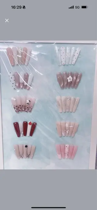 ネイル DUO MI所属・陳 rinaのネイルデザイン