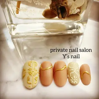ネイル 手書きが得意🖌️ Y’s  nailのネイルデザイン