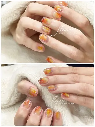 ネイル フルリール 【プライベートサロンのネイルデザイン