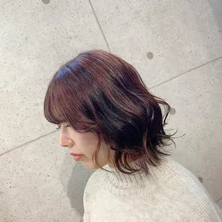ミディアム カラー GO TODAY SHAiRE SALON 町田店所属・🫧大森 知夏🫧のヘアスタイル