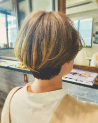 ショート カラー メンズ Calenda/ パーソナル美髪サロンのヘアスタイル