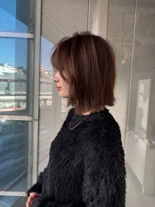 ショート メンズ/レディース 下村 伯のヘアスタイル