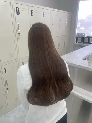 ロング レイヤー/透明感 カラー🫧麗伍のヘアスタイル