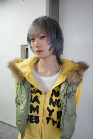 ショート カラー 新宿/ブリーチ /パーマ/戸羽のヘアスタイル