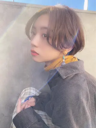 ショート 林 飛夕也のヘアスタイル