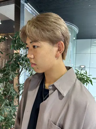 ミディアム メンズ メンズ/艶髪/カラー サクラ🌸のヘアスタイル