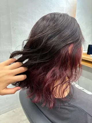 ミディアム カラー mono / Manatoのヘアスタイル