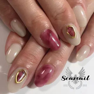 ネイル 小尾 栞のネイルデザイン