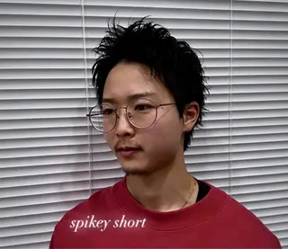 ショート メンズ ✂︎メンズカット/ 透明感カラー/竜希のヘアスタイル