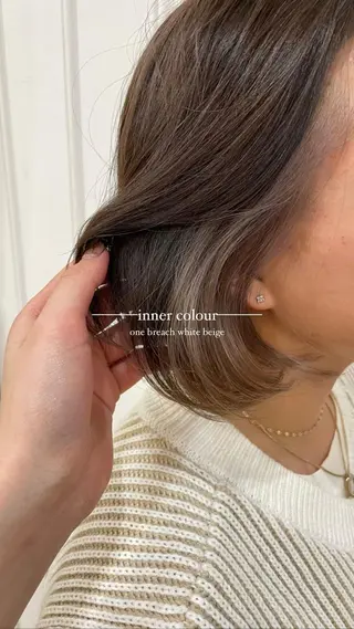 ショート カラー Garland  Ginza所属・モモ🍑 レイヤー/ボブ/暖色のヘアスタイル