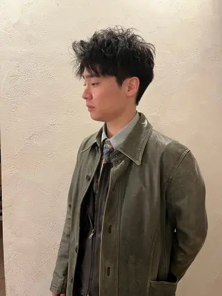 パーマ lic南堀江所属・大井 悟のヘアスタイル