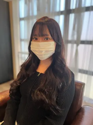 ロング カラー Liere Muuのヘアスタイル