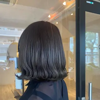 ミディアム 透明感カラー 【問屋町】moe🪿のヘアスタイル