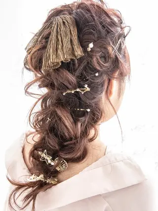 ヘアアレンジ Re:ta Hair 飯田淳平のヘアスタイル