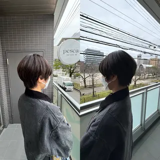 ショート 加藤 泰輔のヘアスタイル