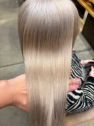 ロング 朝斗/ブリーチなし ・Wカラー・エクステのヘアスタイル