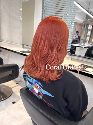 セミロング カラー ヘアアレンジ 💘Risa💘/ミ ルクティ/ハイトーンのヘアスタイル