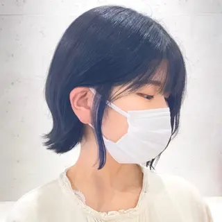 ショート カラー カットと縮毛矯正の匠 【こだま】のヘアスタイル