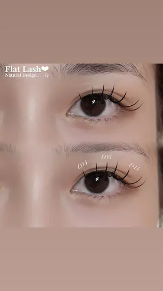 マツエク・マツパ mii by colail所属・YUZUKI .⋆𝜗𝜚のマツエク・マツパデザイン