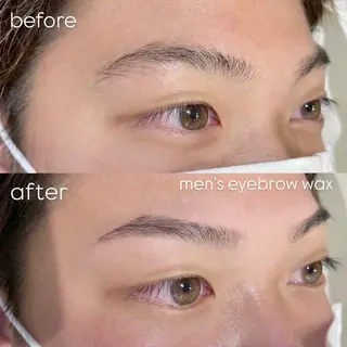 メンズ アイブロウ ayaka 𐙚 ࣪ 𓈒⭒のマツエク・マツパデザイン