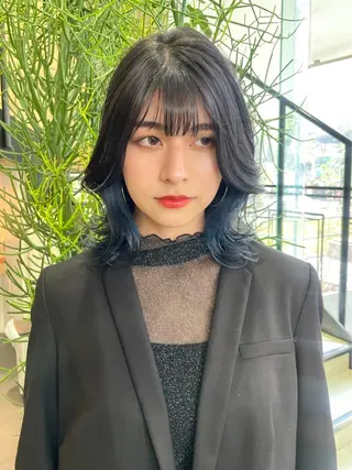 カラー メンズパーマ/ メッシュ📍ﾕﾘのヘアスタイル