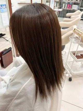 セミロング カラー 透明感/さらツヤ髪/ 💎Tomoya💎のヘアスタイル