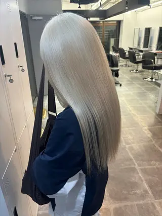 ロング 名古屋栄/PELE/ ブリーチ/asahiのヘアスタイル