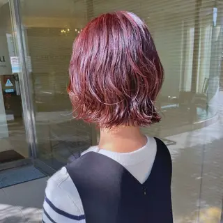 ショート パーマ Happiness CLOVER八木店所属・石井 陽海のヘアスタイル