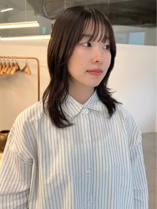 ミディアム the hinc所属・miyu /大阪 /レイヤーカットのヘアスタイル