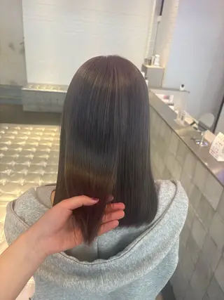 ロング カラー HIKARI🐈‍⬛ ハイトーン×デザインのヘアスタイル