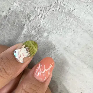 ネイル 東 千夏のネイルデザイン