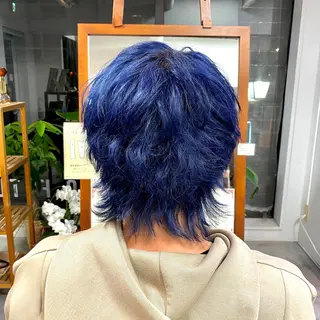 カラー スタジオフツーロ バイビーヘアーのヘアスタイル