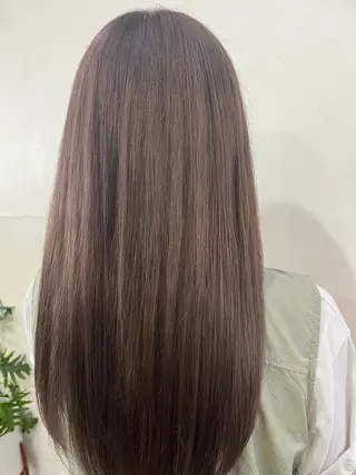 ロング 清水 悠矢のヘアスタイル