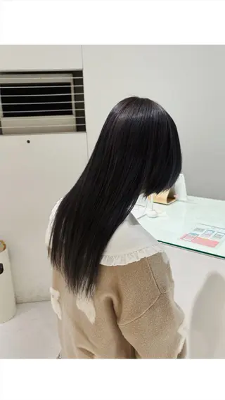 ロング カラー 透明感カラーと映画 美容師/yujiのヘアスタイル