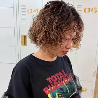 ミディアム パーマ －LOMARLIE－ YUKIのヘアスタイル