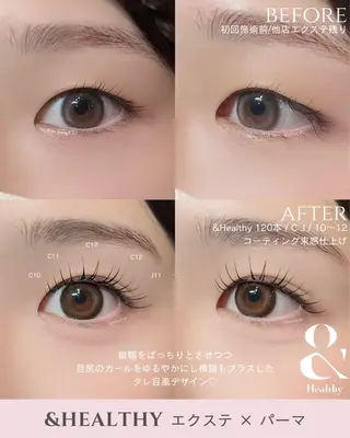 マツエク・マツパ GO TODAY シェアサロン 梅田店所属・梅田駅近🎀 SHIORIのマツエク・マツパデザイン